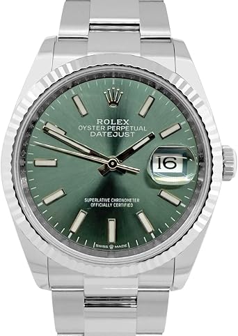 Pre-Loved Datejust 126234, Automatic, Steel and White Gold, 36
