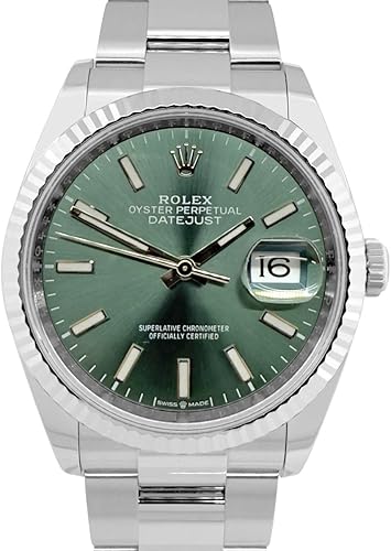 Pre-Loved Datejust 126234, Automatic, Steel and White Gold, 36