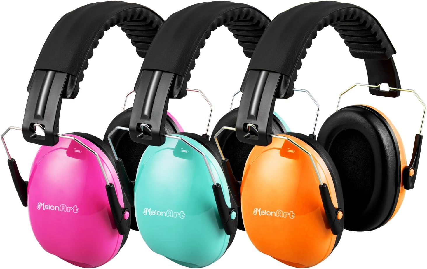 Kids Ear Protection Ear Muffs Noise Cancelling Headphones for Kid Toddler Adult Autism Sensory, 27dB Noise Reduction Earmuffs Hearing Safety for Shooting Monster Truck Concert Fireworks