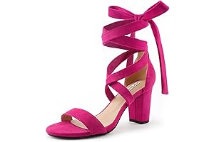 Women's Chic & Versatile Lace-Up Chunky Heel Sandals