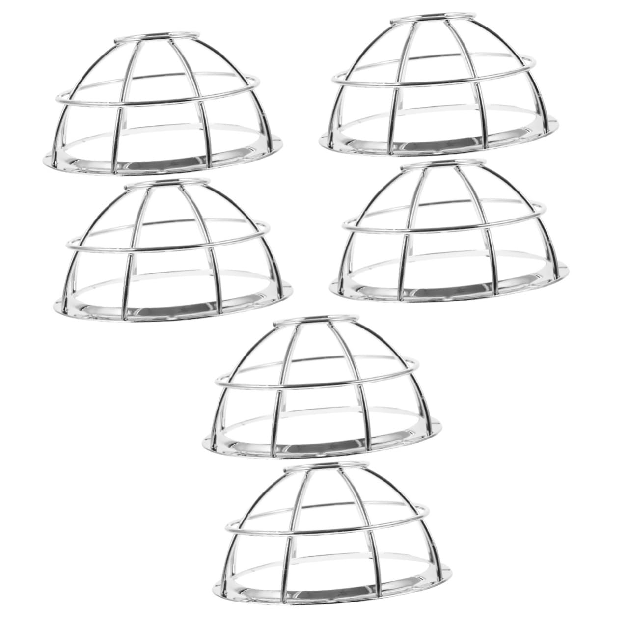 Gatuida 6pièces Garde De Détecteur Inoxydable pour Capteurs De Fumée Couverture Pratique Et pour Maison Et Bureau