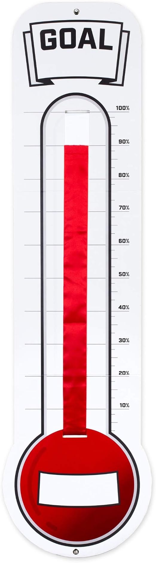 Orca Fundraising Thermometer Chart Goal Tracker Dry Erase