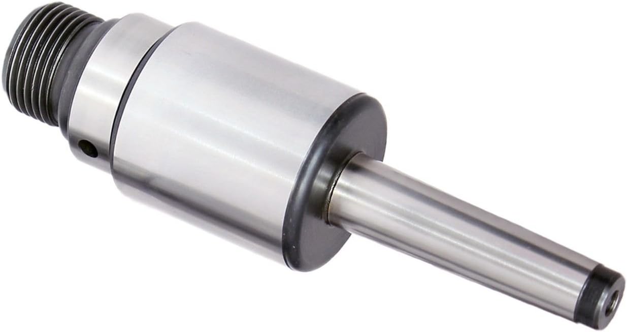 Triple Bearing MT2 shank Revolving Lathe Tailstock Chuck Adaptor Boxford thread 1 1/2" x 8 TPI