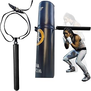 Wing Chun Dummy Spinning Arms Training Equipment for Bundled Sandbag, Indoor Martial Arts Man Pile Exercise Device, Tai Chi Wing Chun Practice Punching Stick