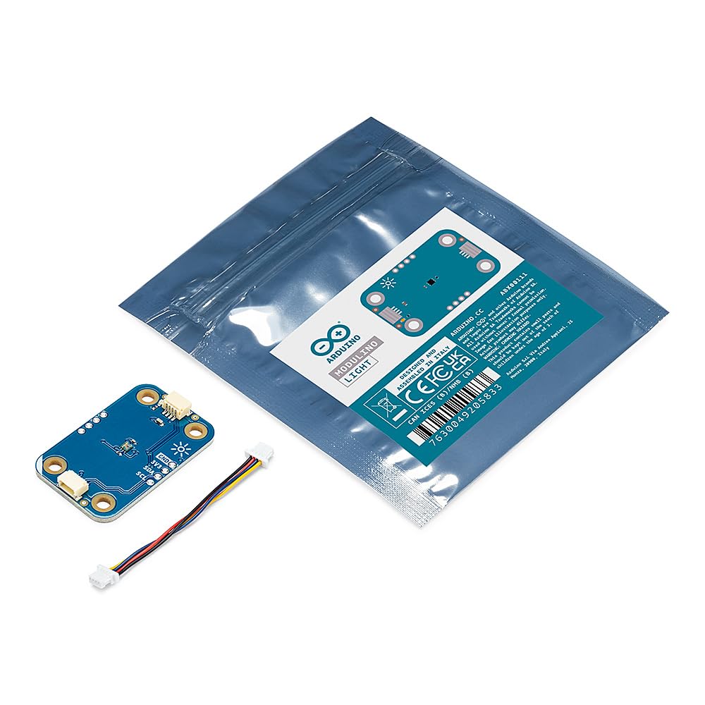 Arduino Modulino Light [ABX00111] - Ambient Light, Color, and IR Detection Module | Plug-and-Play Qwiic Sensor | Easy prototyping with Arduino & MicroPython - 4