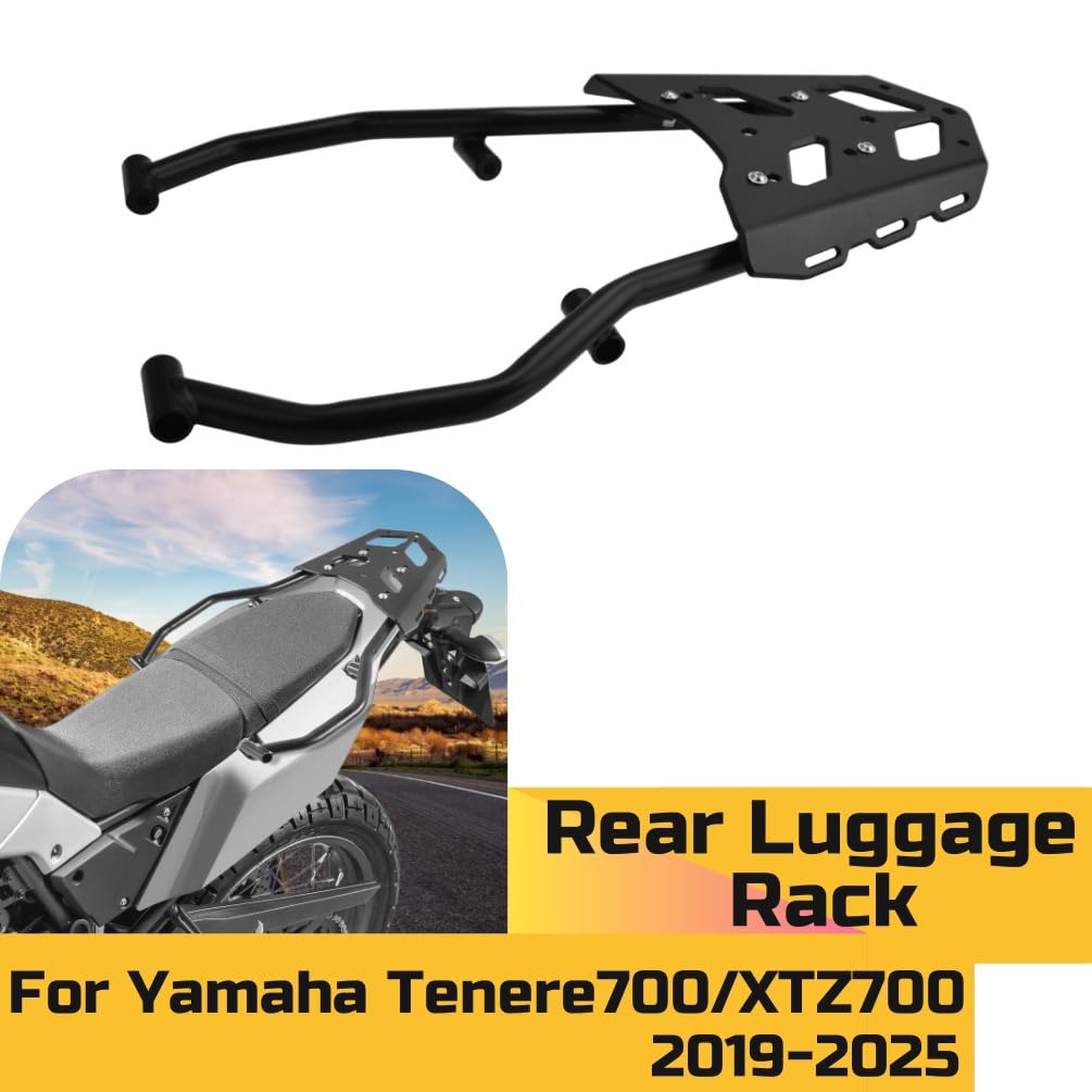 Pasuje Do XTZ700 Tenere700 2019-2025 2024 Tylny Bagażnik Bagażnik Motocyklowy Ogon Przechowywanie Wsparcie Wspornik Półki Tylny regał na bagażnik