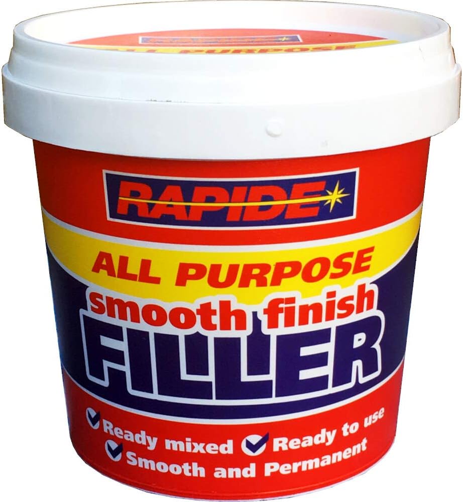 Rapide All Purpose Smooth Finish Filler 500g Amazon.co.uk DIY & Tools