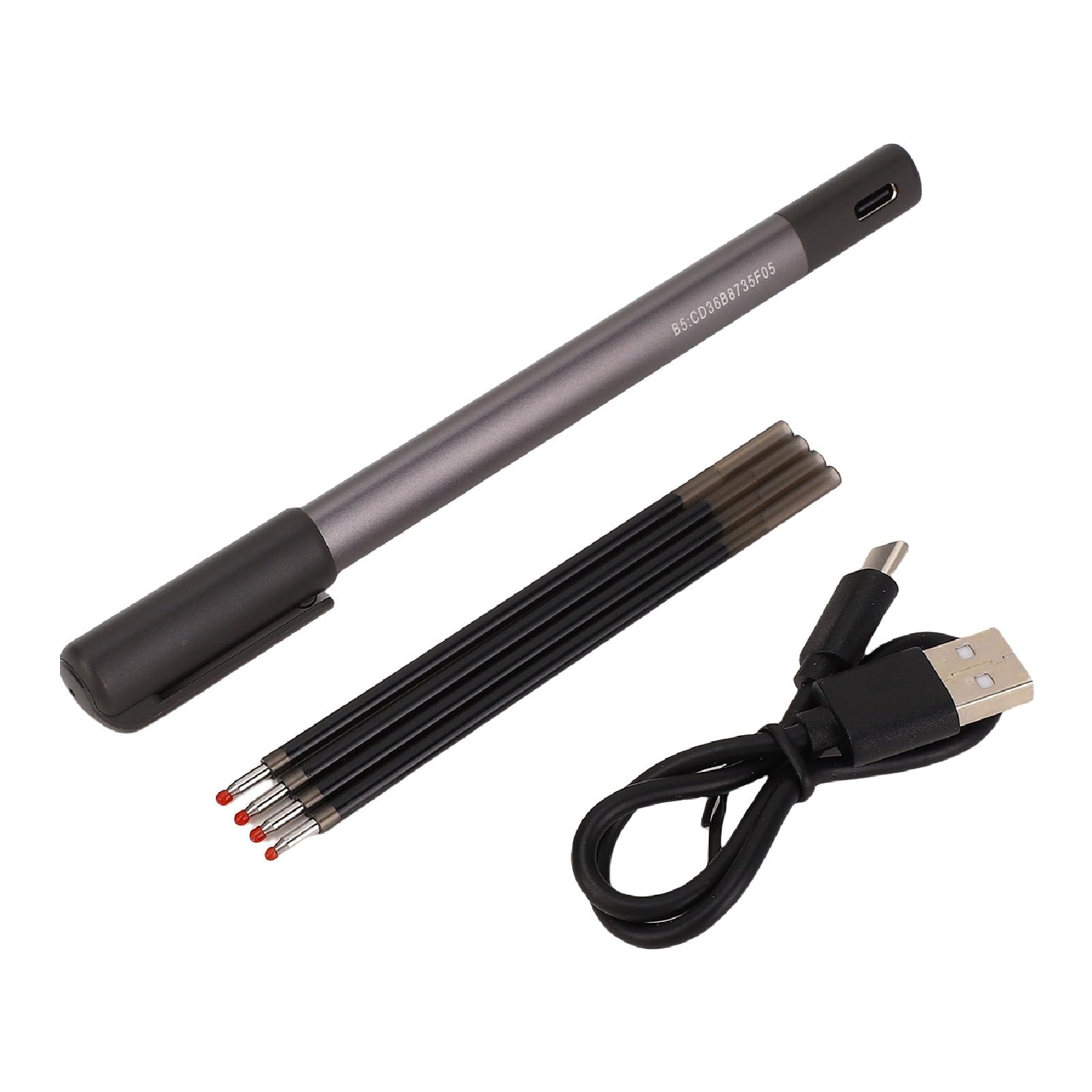 Smart Digital Pen Notebook Set per la gestione di note e scrittura a mano senza interruzioni durante riunioni di lavoro, 64 pagine con penna intelligente e ricariche