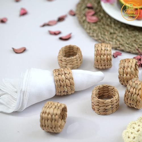 Miniatura 3 de 48 servilletas bohemias, servilletas de Pascua, Servilleteros para mesas, servilletas a granel, servilletas de mesa de jacinto de agua para Navidad,