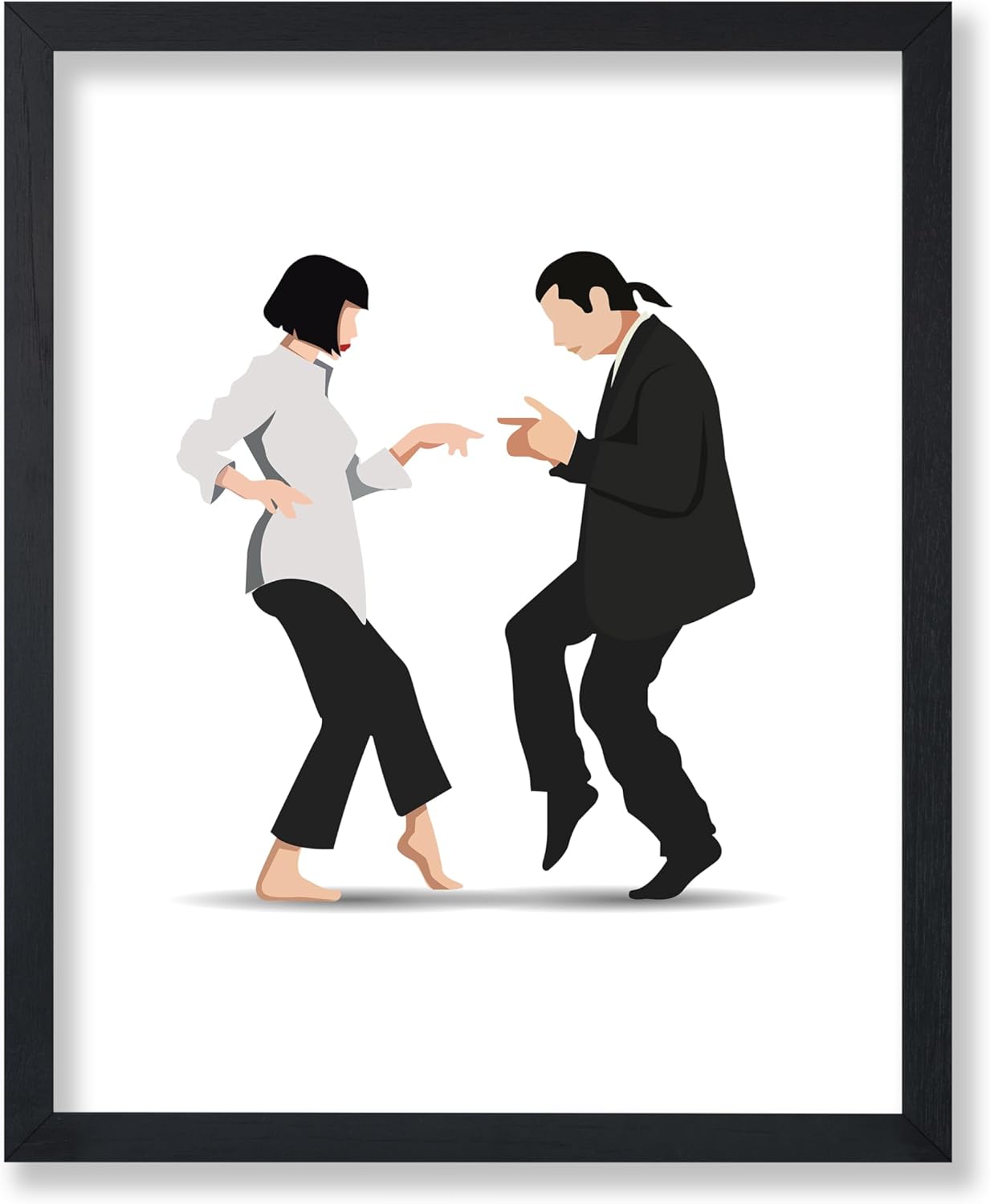 Poster Master Dance Scene Print - Classic Film The Twist Poster - Famous Movie Art - Gift for Men, Women & Dancers - Decor for Living Room or Studio - 16x20 UNFRAMED Wall Art