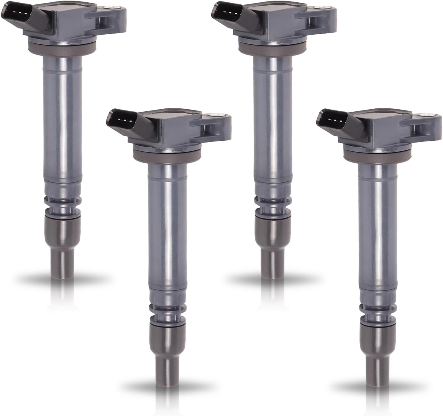 ENA Set of 4 Ignition Coil Pack 2.5L 2.7L L4 2009 2010 2011 2012 2013 2014 2015 Compatible with Toyota Lexus Scion Highlander RAV4 Camry Avalon Sienna tc ES300H IS250 Coils for UF507 C1596 9091902250