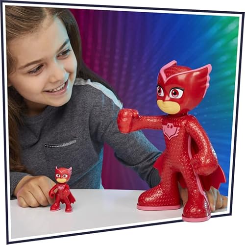 PJ Mask, Boneco Corujita, Figura Gigante, Vermelho