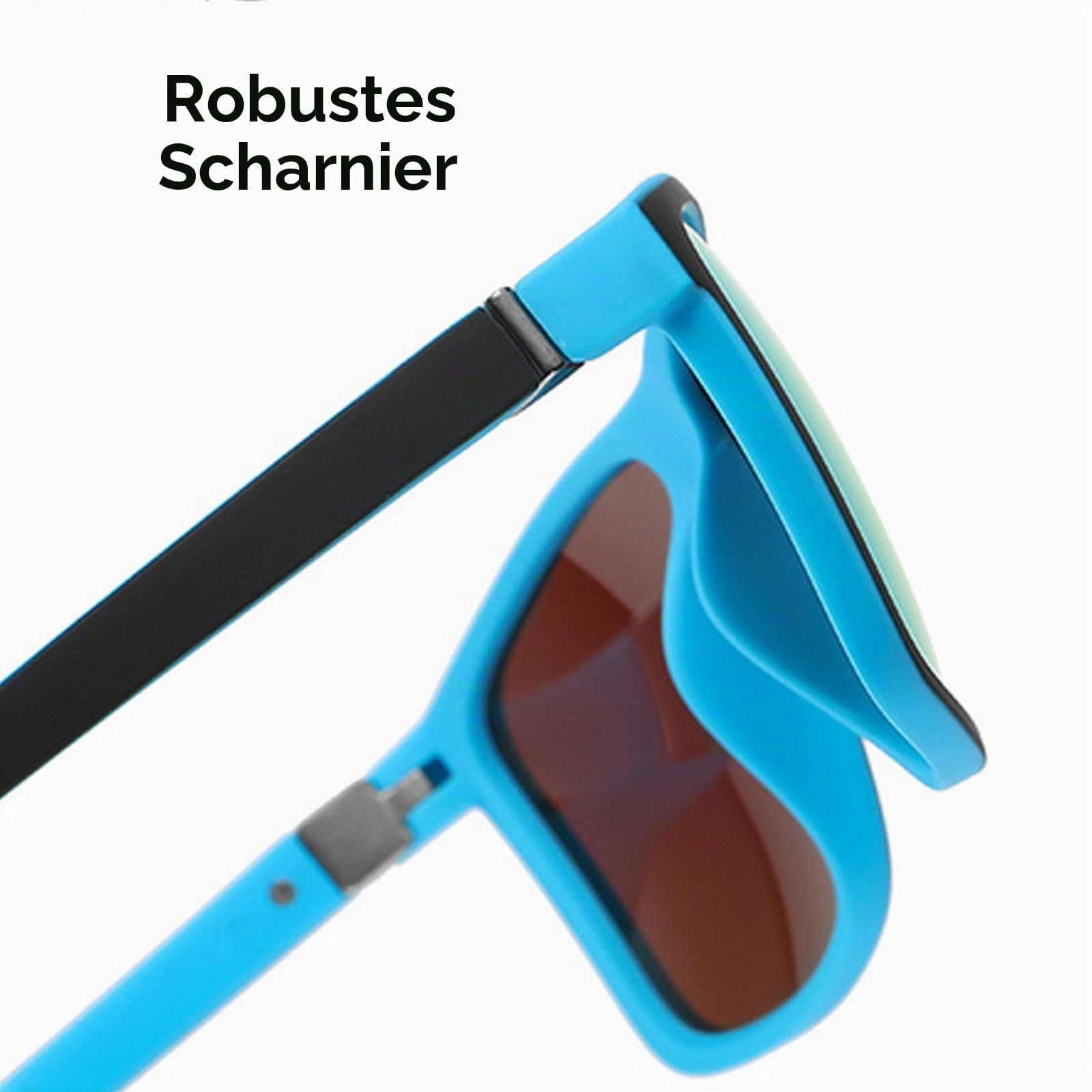 BITEVIEW | POLARISIERTE PREMIUM-BRILLE FÜR ANGLER，Unisex-Sonnenbrille, leicht, UV-Schutz, ideal zum Autofahren, Radfahren, Angeln und Reisen