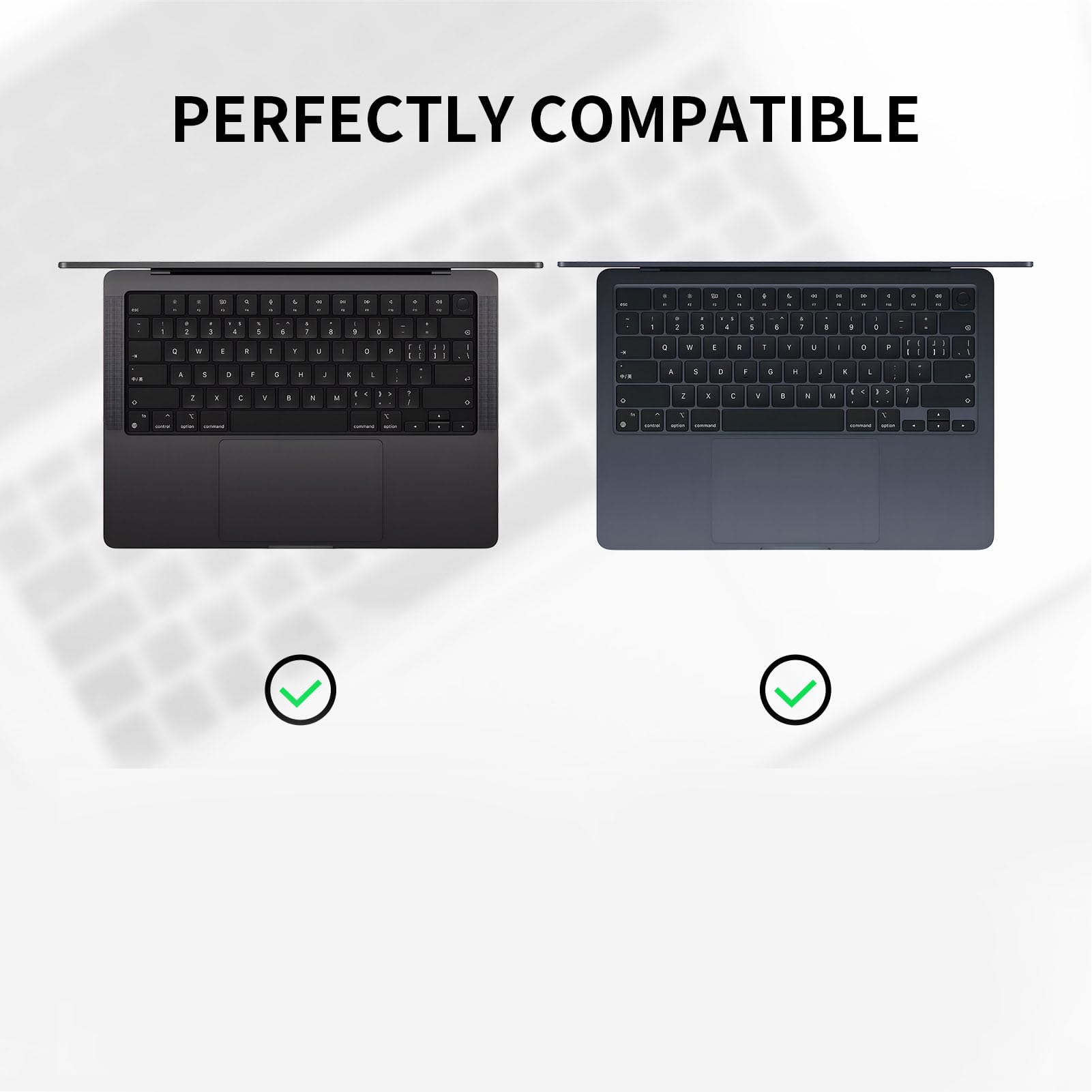Teclado para Uñas Largas, Tipia Tipo Teckboard Cubierta de Clavos Largos Burbujas Burbujas Strism Silicona Cómodo Tipificación de Uñas Levantadas Tipando de Uñas para OS X (BLACK)