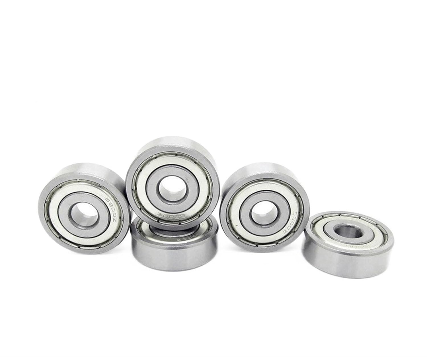Miniature Double Sided Sealed Bearings 2PCS 6302-2Z 15x42x13mm ABEC-5 Single Row Deep Groove Ball Bearing(ABEC-3 6302-2Z)