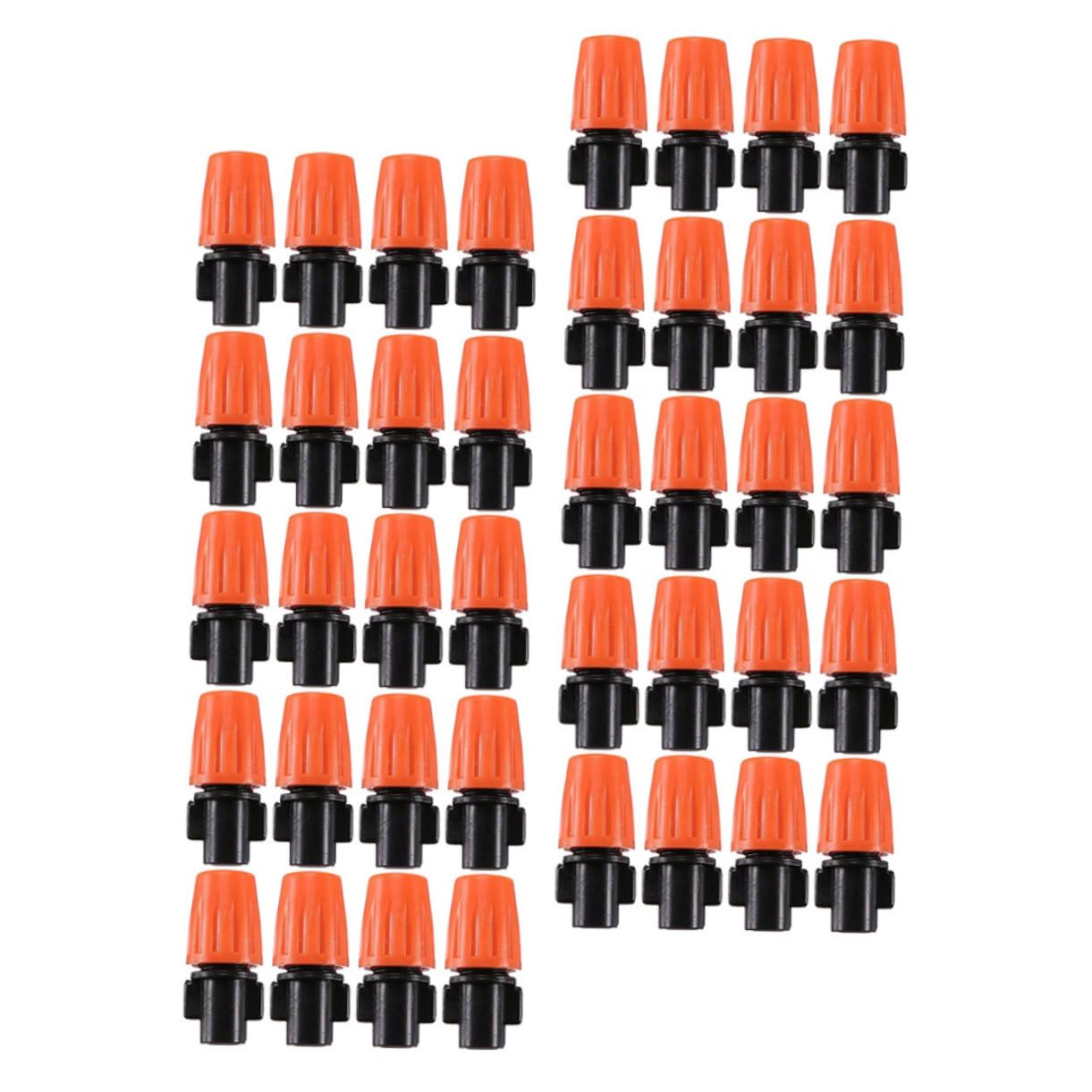 Gatuida 5 Set Ugelli Nebulizzatori Regolabili Per Irrigazione Da Per Raffreddamento E Irrigazione Agricola Per Spazi Esterni E 40 Pezzi*5