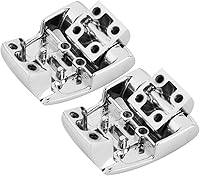 Vista 5 de XMT-Moto Tour Pack Bisagras para Harley Davidson Touring y Trike Modelos Equipados con Razor-Pack, Chopped o King Tour Pack 1988-2013, acabado