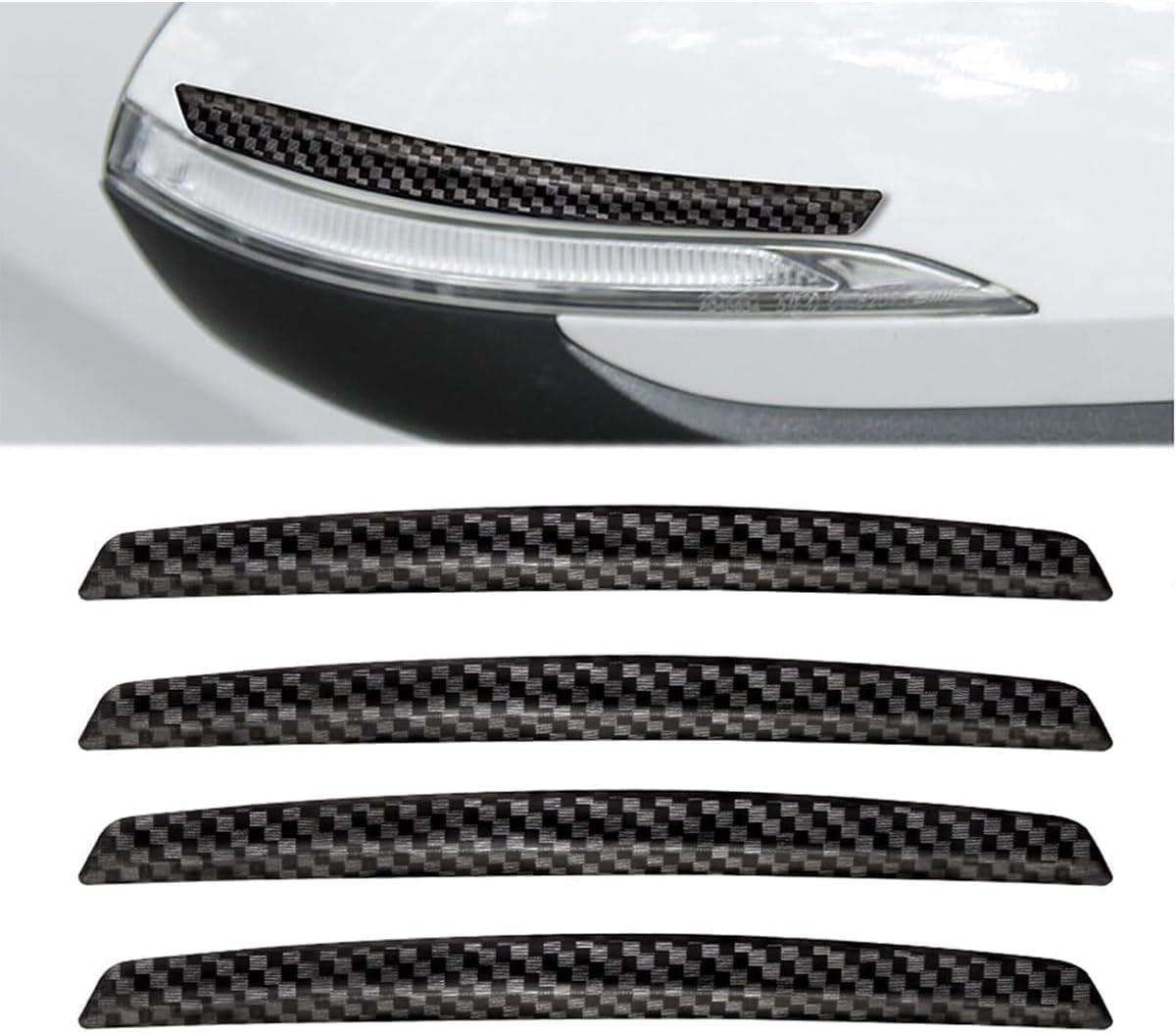 DATONGERGANG Door Edge Guards for KIA Pv5 Kasten (2025-2026), Side Body Mouldings Anti-Collision Rubbing Strips Paintwork Protector Trim Gloss Black 4pc Exterior Styling