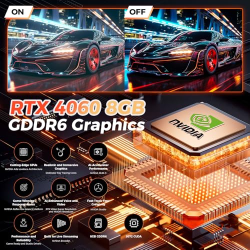 Image of Mini Gaming PC, Intel Core i9-13900HX /GeForce RTX 4060 8G, 32GB RAM 1TB SSD