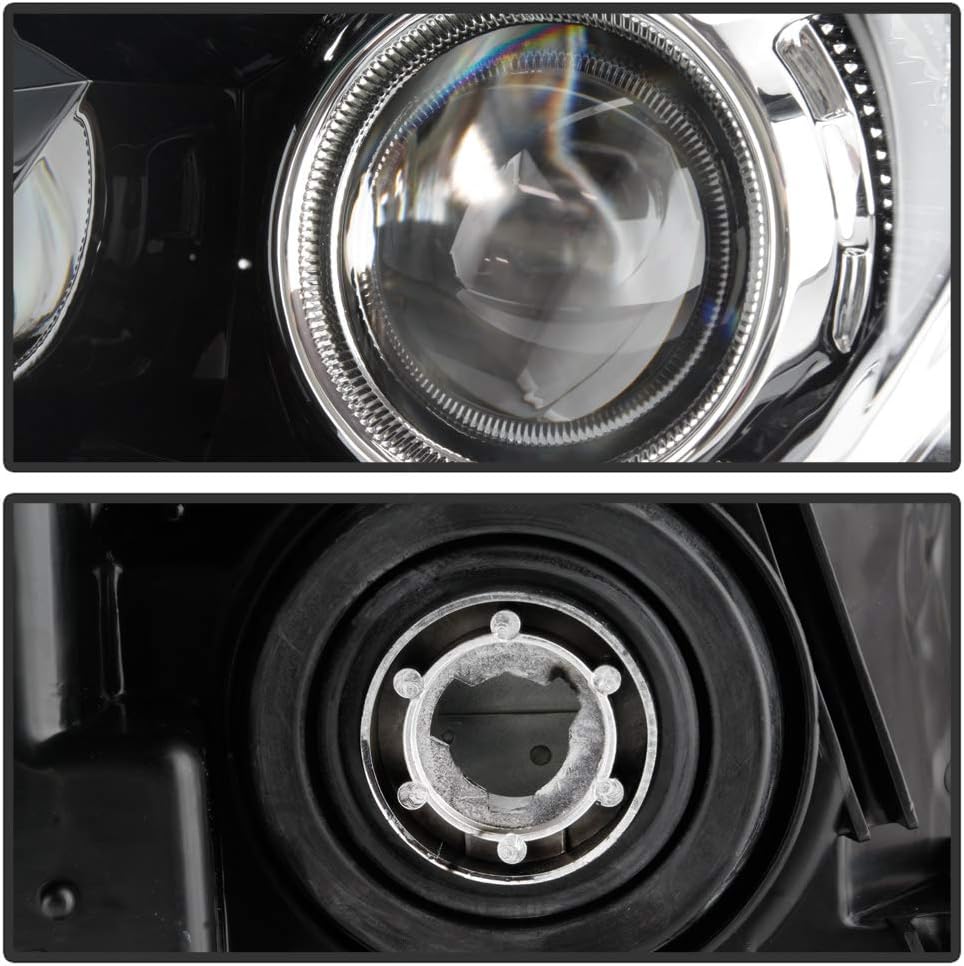 ACANII - For 2016-2017 Honda Accord Sedan w/o LED DRL Projector Headlight Headlamp Assembly Replacemet Left Driver Side