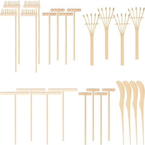 24 PCS Mini Zen Garden Rake Tools, Zen Garden Accessories