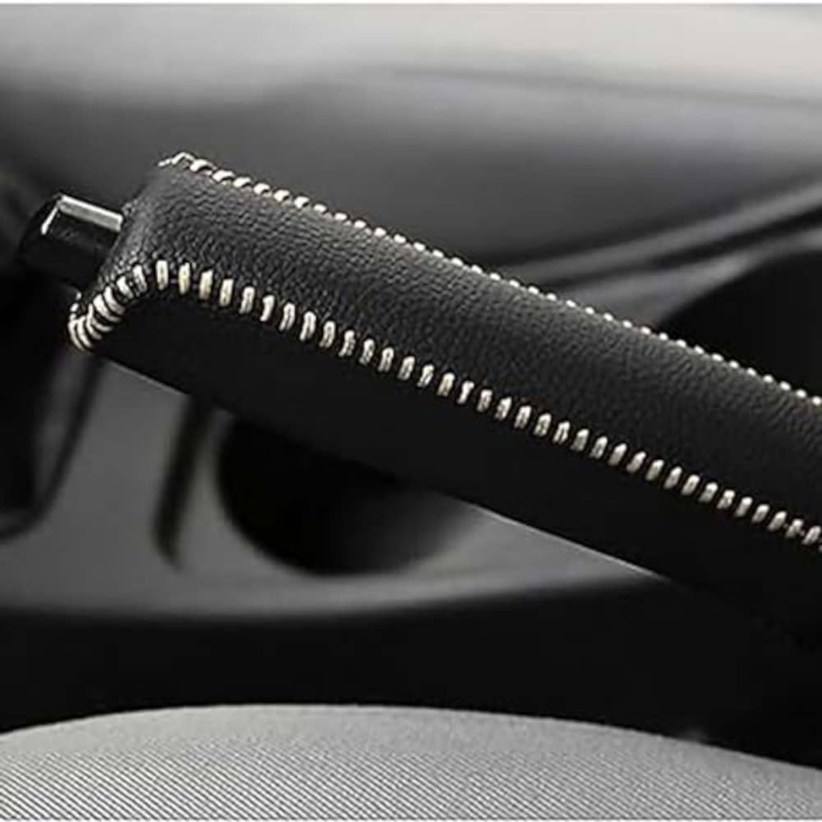 Rxattwvly C Ar Handbrake Over,For Hyundai I10/ I10 N-Line/ I20 / I20 N / I20 Oup Omfortable Wear Resistant Hand Brake Grips Sleeve Sleeve Handbrake Emergency Brake Over,