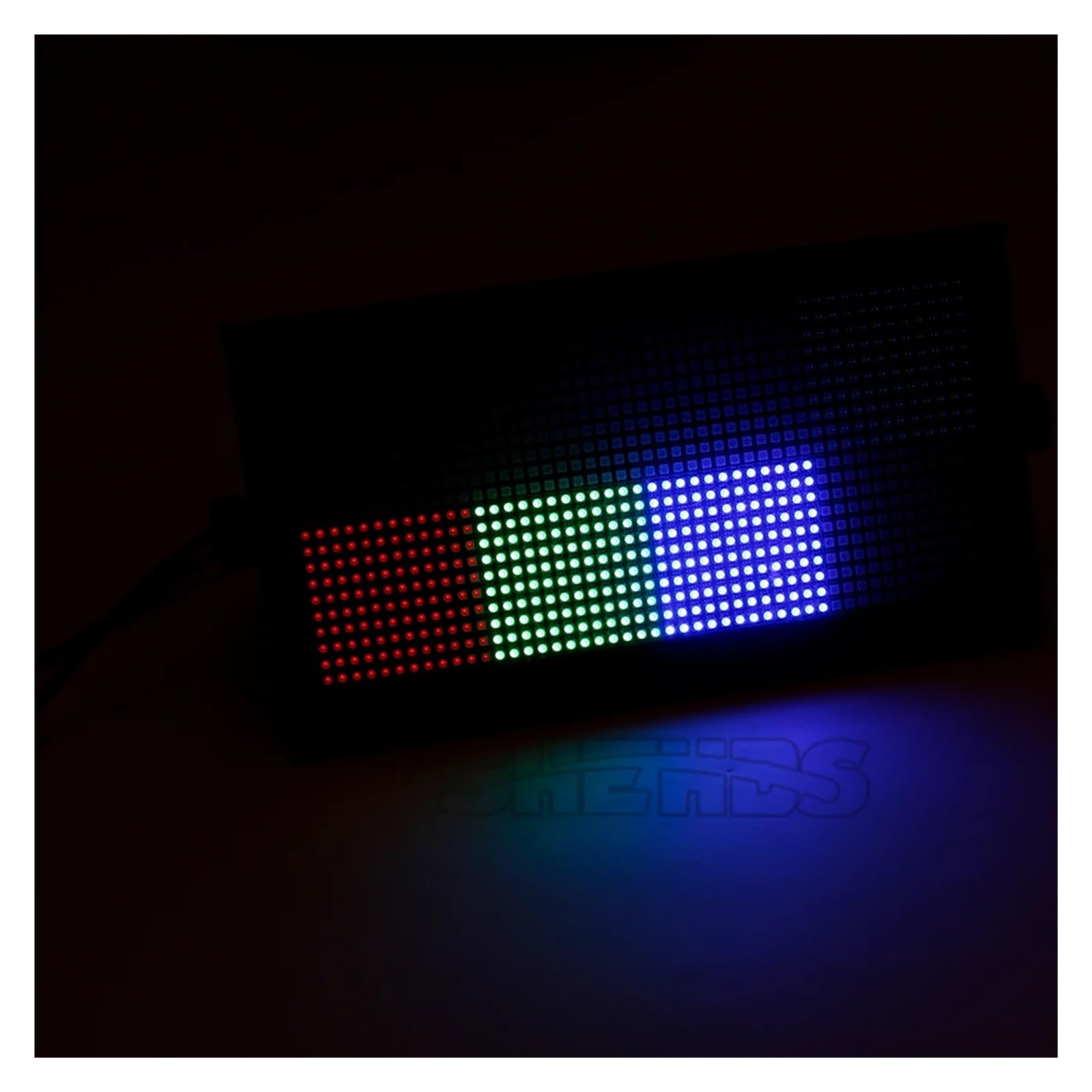 Bañador de Pared, 6 luces LED RGB de 200 W for marquesina, efecto cegador, for DJ, bodas, discotecas y fiestas.