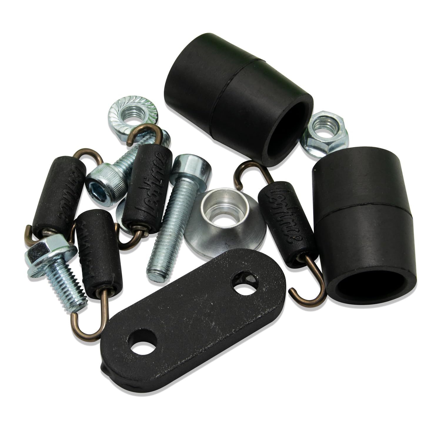 LeoVince Auspuffanlage X-FIGHT Black Edition Edelstahl schwarz für Rieju MRT 50 SM PRO