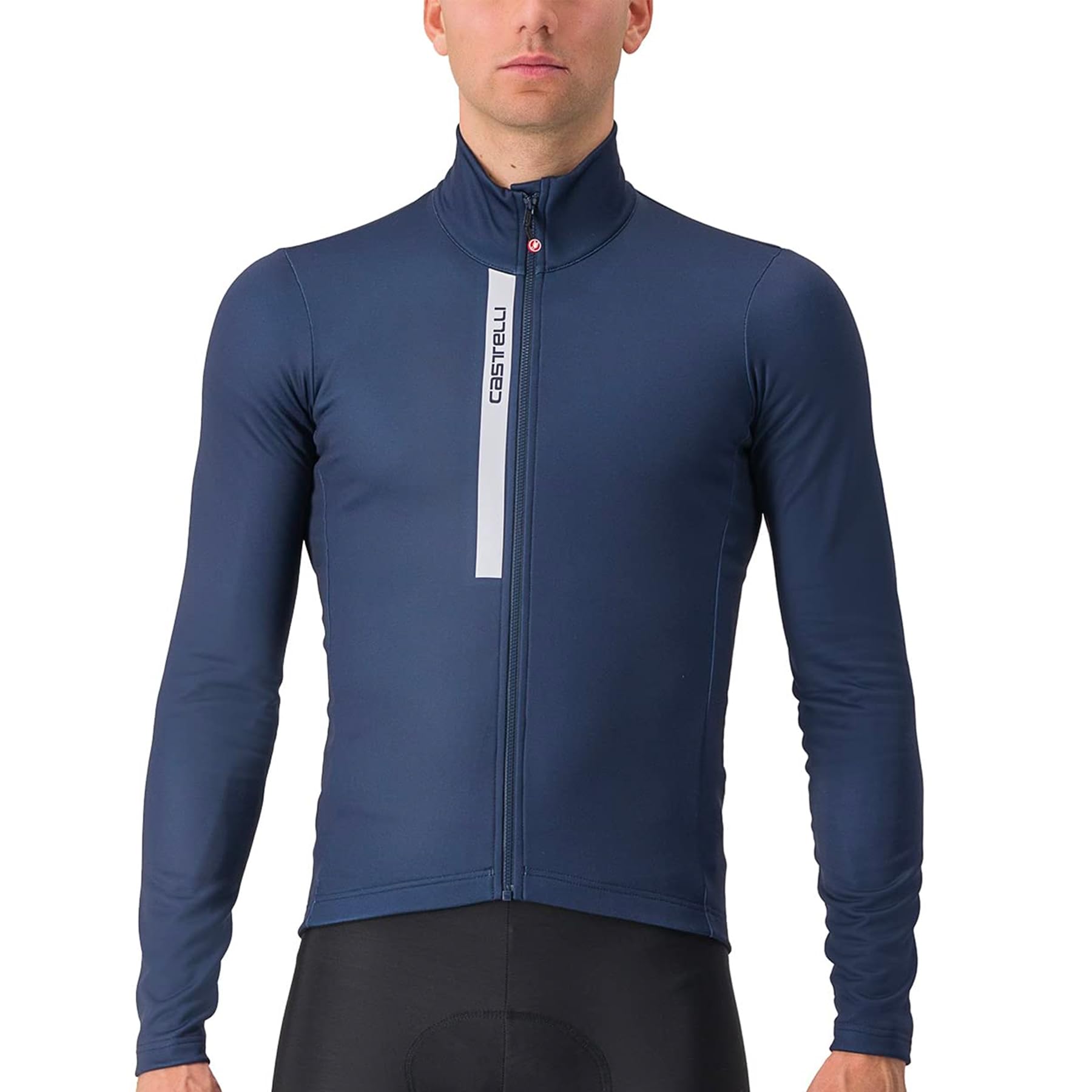 CASTELLI ENTRATA TH Jersey T-Shirt, Belgian Blue/Silver Gray, XL
