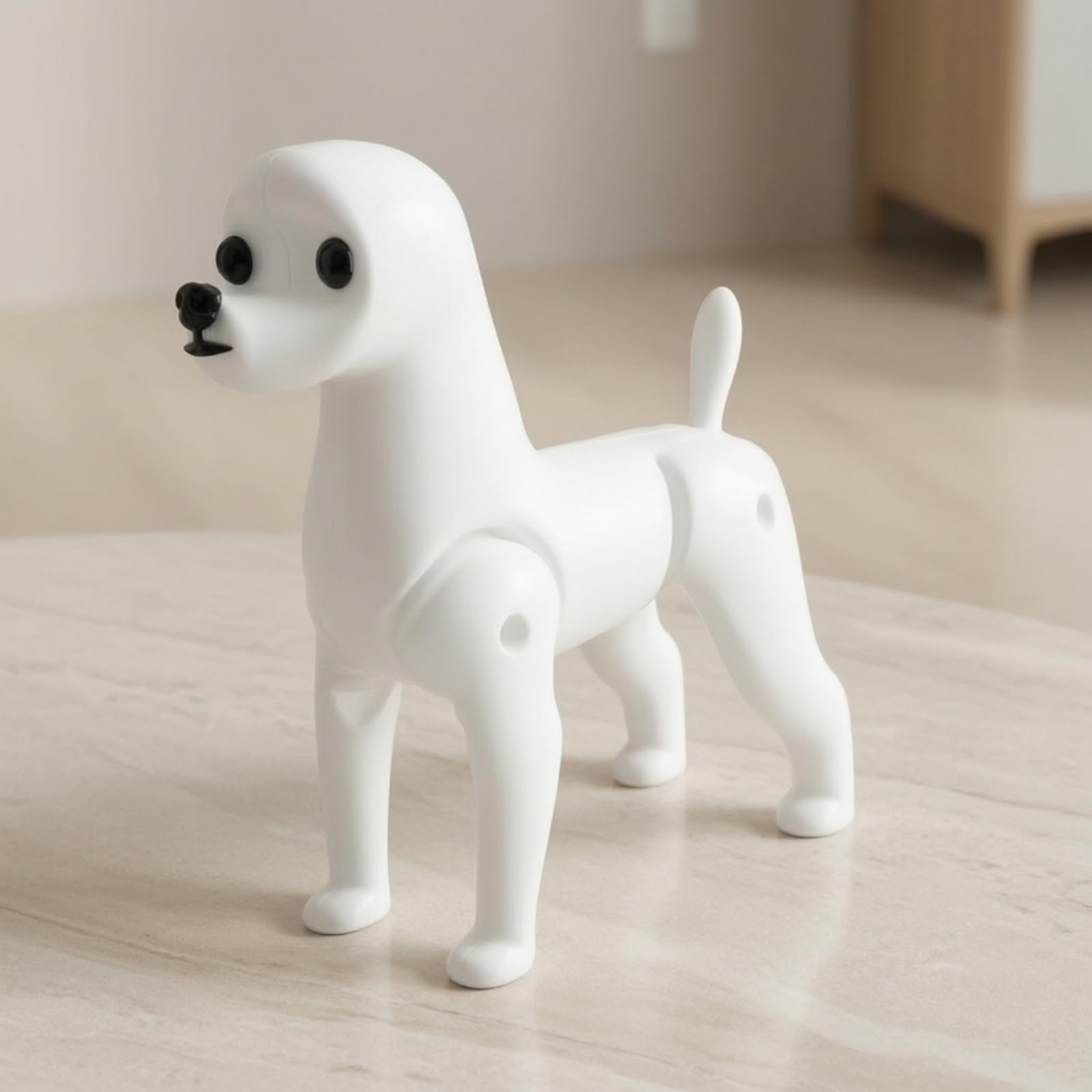 Mannequin de Toilettage Canin Mannequin Chien Modèle d'Entraînement Figurine Articulée Squelette Réglable Matériau Robuste Adapté aux Démonstrations , Style to 3