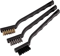 Vista 2 de CRAFTSMAN CMMT98312 CRFT Juego de cepillos de cerdas de 3 piezas, rojo