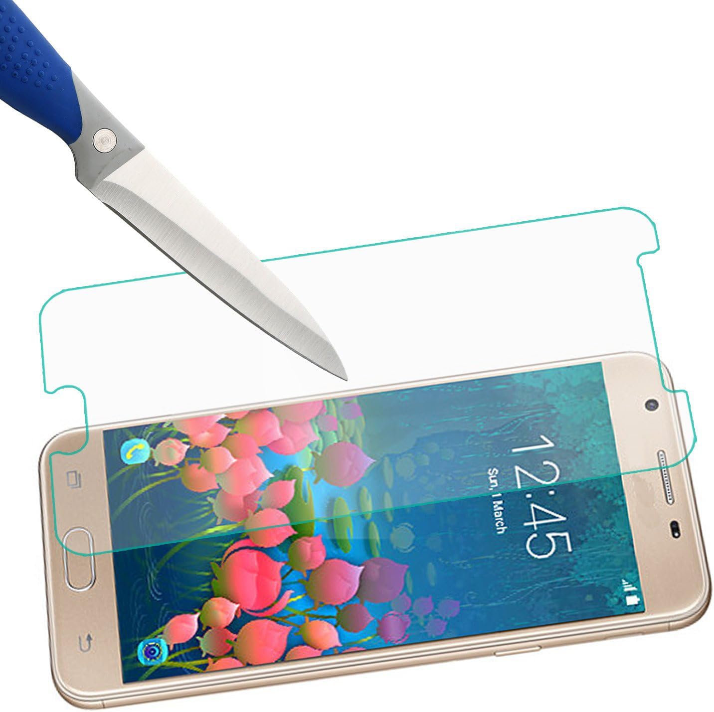 Mr.Shield [3-PACK] Designed For Samsung Galaxy Halo [Tempered Glass] Screen Protector [Japan Glass With 9H Hardness] with Lifetime Replacement