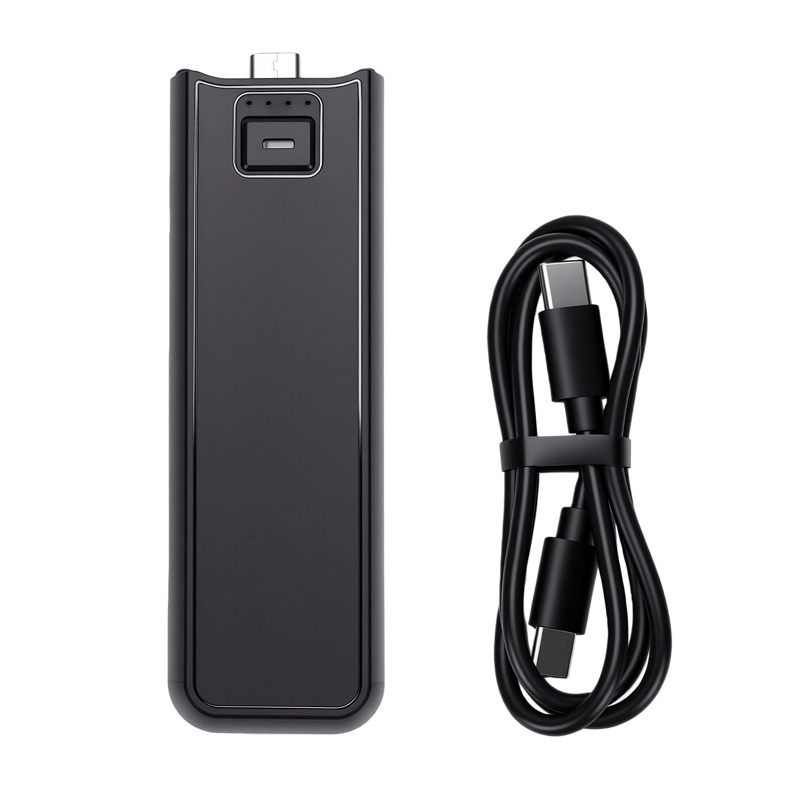 Sxhlseller Poignée de Batterie pour 3 4, 5000 MAh à Charge Rapide, Batterie étendue avec Port USB C et Support de Filetage 1/4" pour Trépied, Perche à Selfie