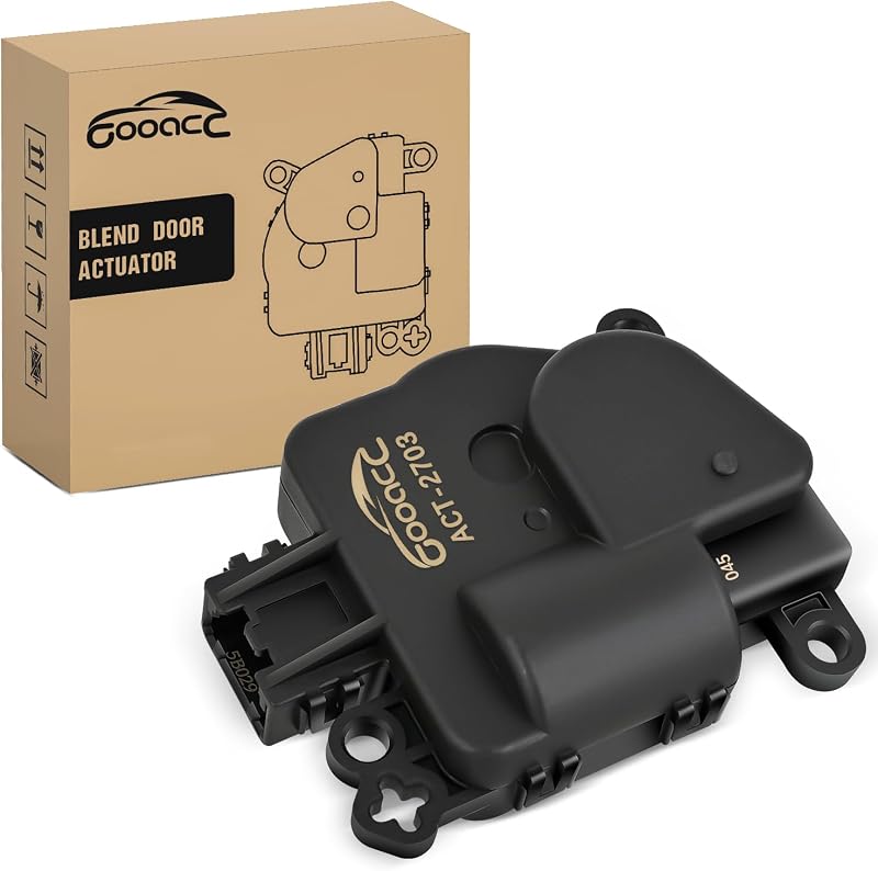 Atuador da porta de ar do ar-condicionado GOOACC 604-045 para Jeep Grand Cherokee e Dodge Durango 2011-2013