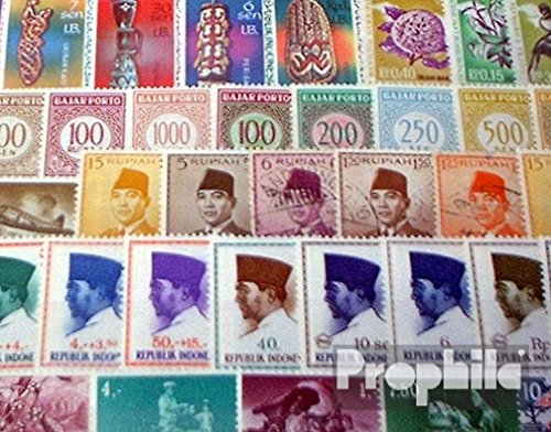Prophila Collection Indonesia 100 Diversi Francobolli (Francobolli per i Collezionisti)
