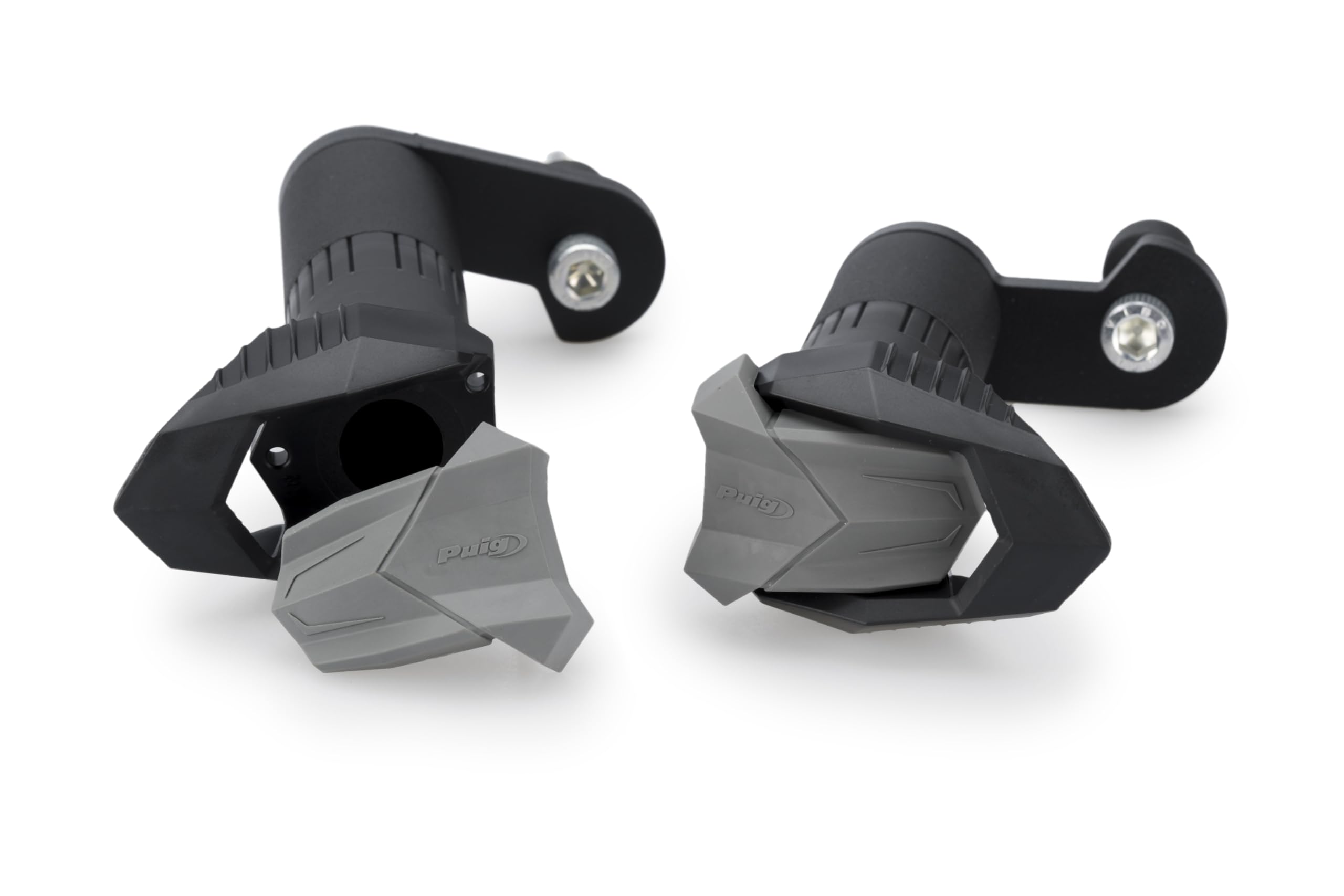 Puig 22236N R19 Engine Guards - Safety & Style for Your Bike, Black