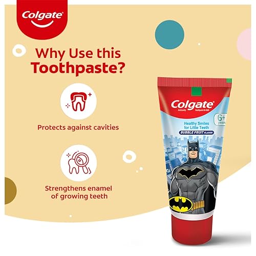Miniatura 4 de Colgate Niños Batman brilla en la oscuridad - 2.82 oz