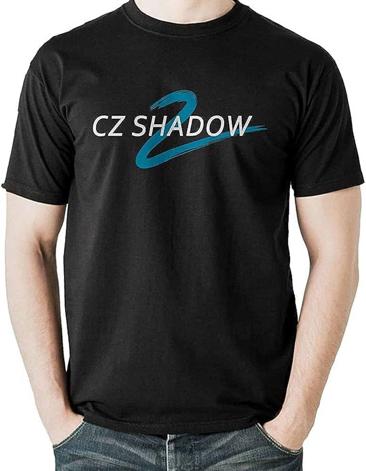 Reluctant CZ 75 Shadow 2 Pistol Handgun Competition CZ-USA Firearm T-Shirt Black XXL