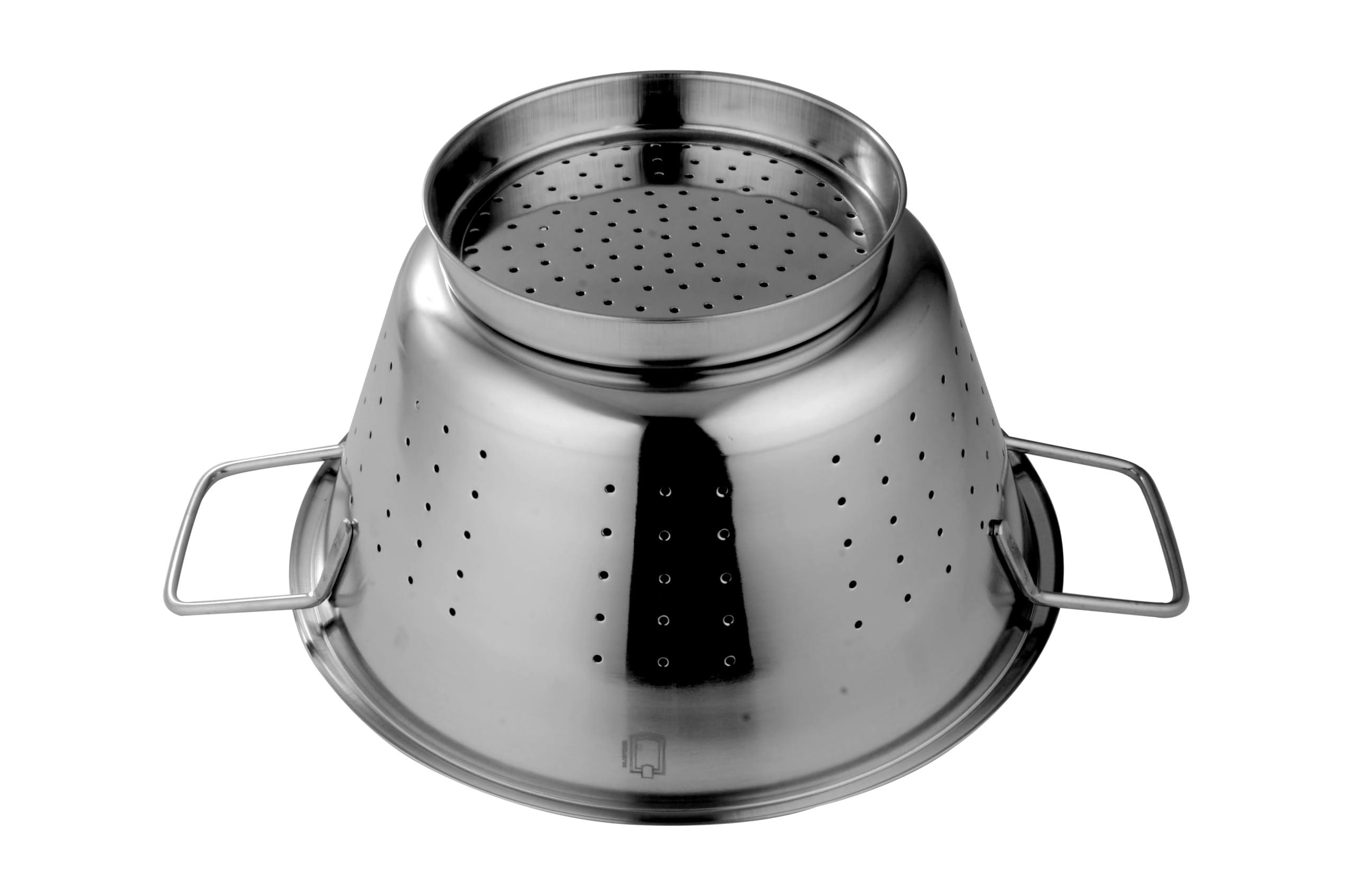 METRO Professional Scolapasta, acciaio inossidabile 18/8, 17.3 x Ø 32 cm, capacità: 8.4 L, argento