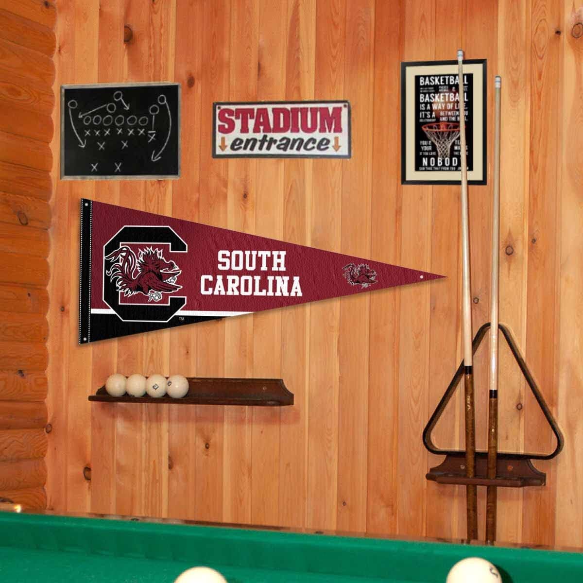 South Carolina Gamecocks Pennant Flag and Wall Tack Mount Pads - Image 4
