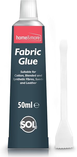 SOL 50ml Fabric Glue Strong with Spreader