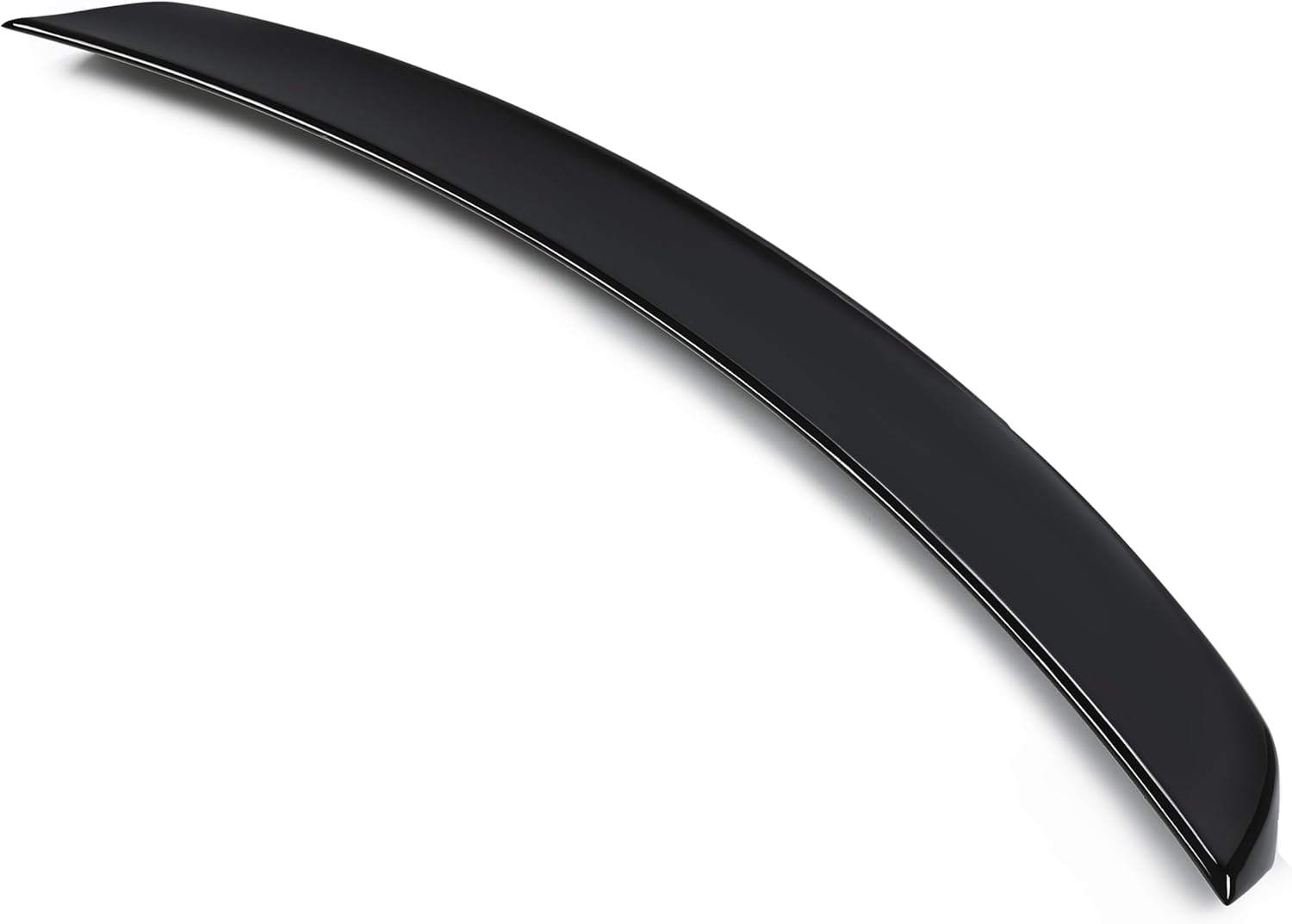 HECASA Rear Trunk Spoiler Wing Compatible with 2011-2023 Chrysler 300 300C 300S All Models Trunk Spoiler Wing Lip Glossy Black Style No Drill