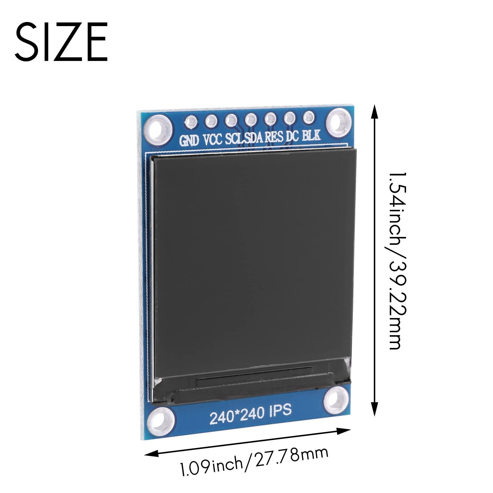 Amazon.co.jp: 1.3インチIps Hd Tft St7789ドライブIc 240 x 240