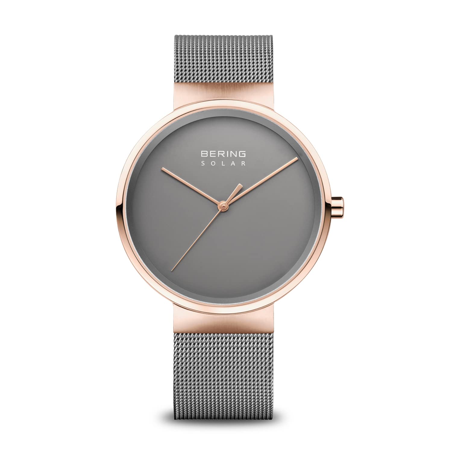 BERING Solar Round Analog Gray Dial Men Watch - 14339-369 (B094D4T7Y8) Amazon Price History, Amazon Price Tracker