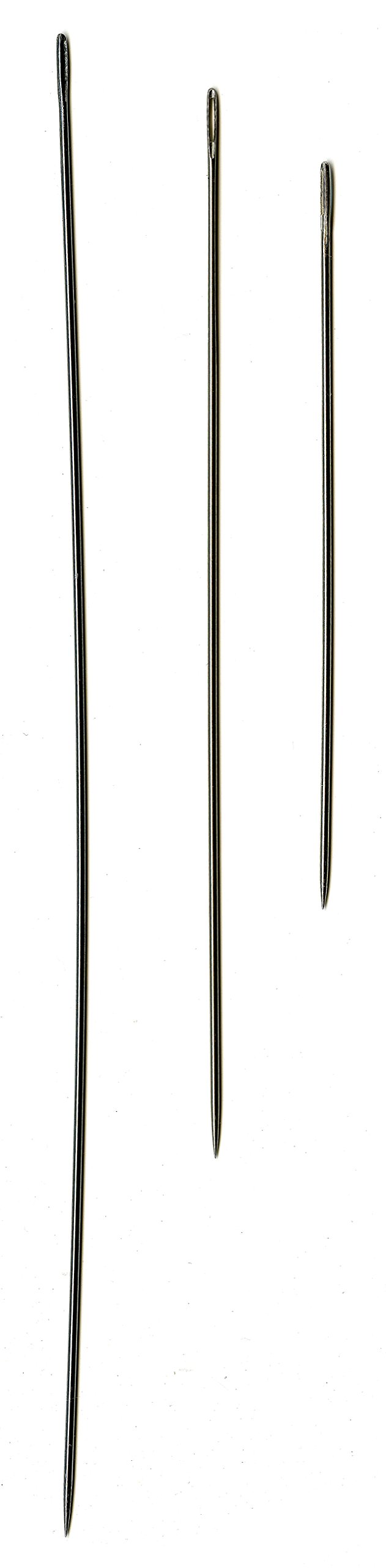 Agujas de lingotes Colonial de 3.5 pulgadas con puntas finas para acabados textiles impecables