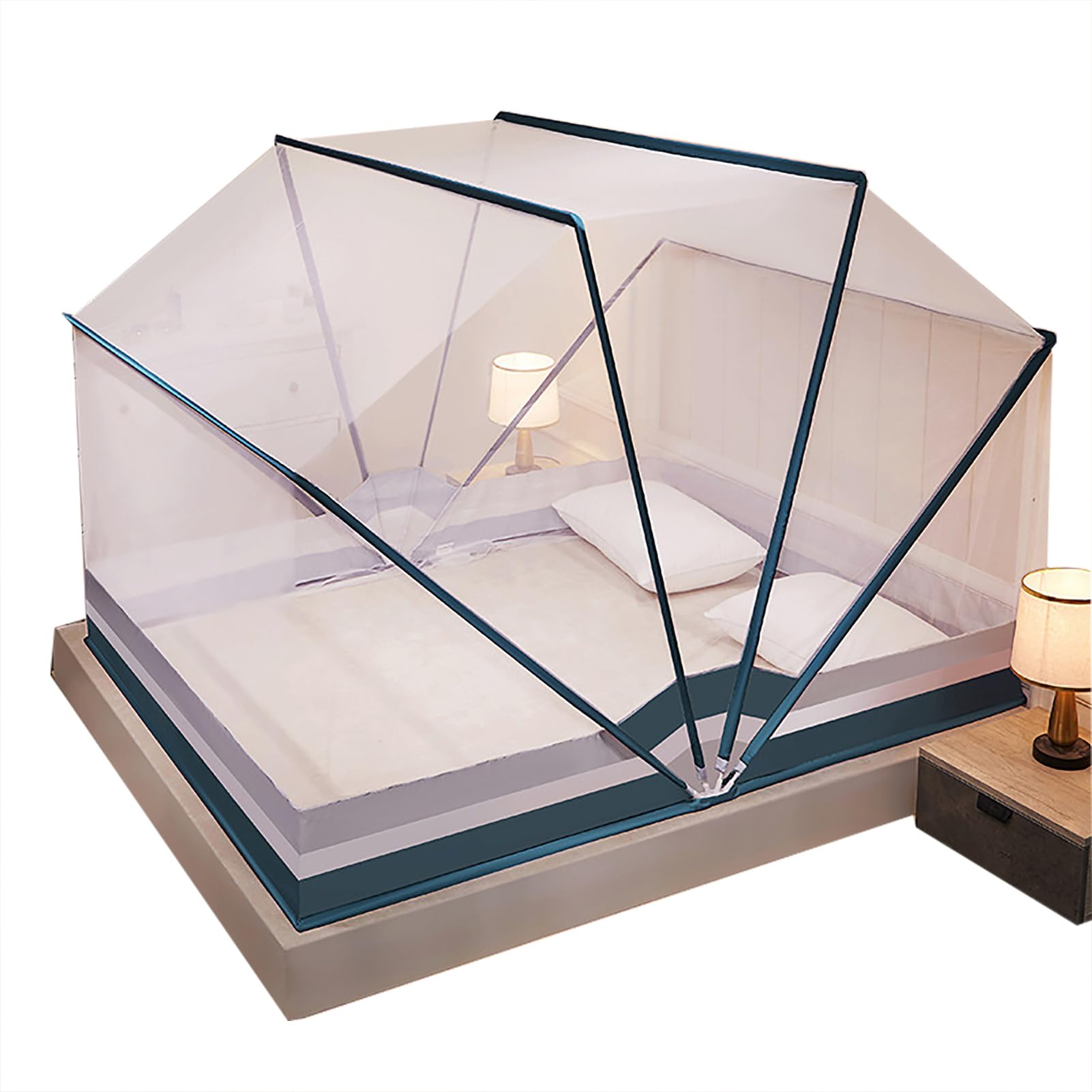 Tente moustiquaire de jardin et camping pliable pour des nuits douces en voyage