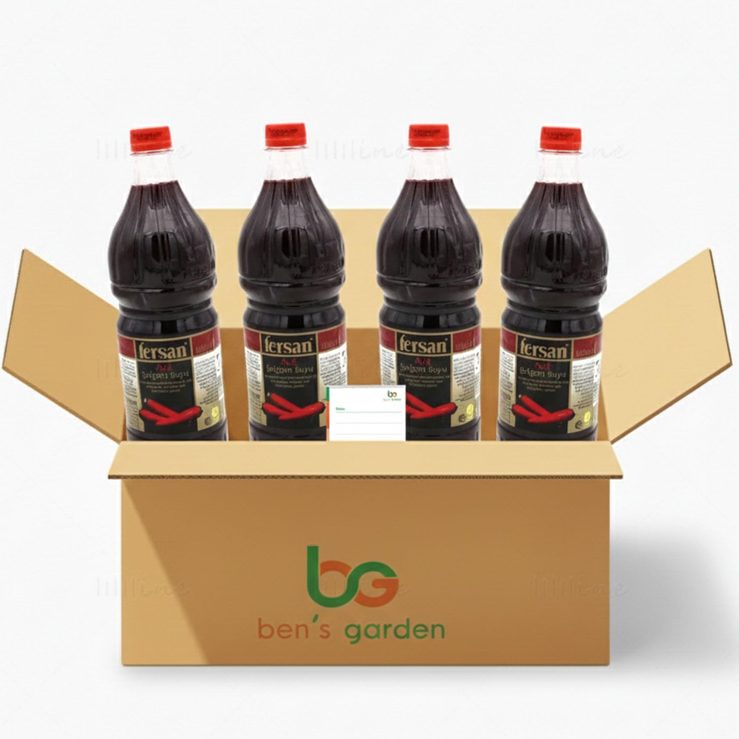 Ben's Garden Bundle: Fersan Salgam scharf 4x1L inkl Notizblock | Fermentierter, scharfer Steckrübensaft (Salgam) im 4x1L Pack. 100% vegan, erfrischend & ideal zu herzhaften Speisen