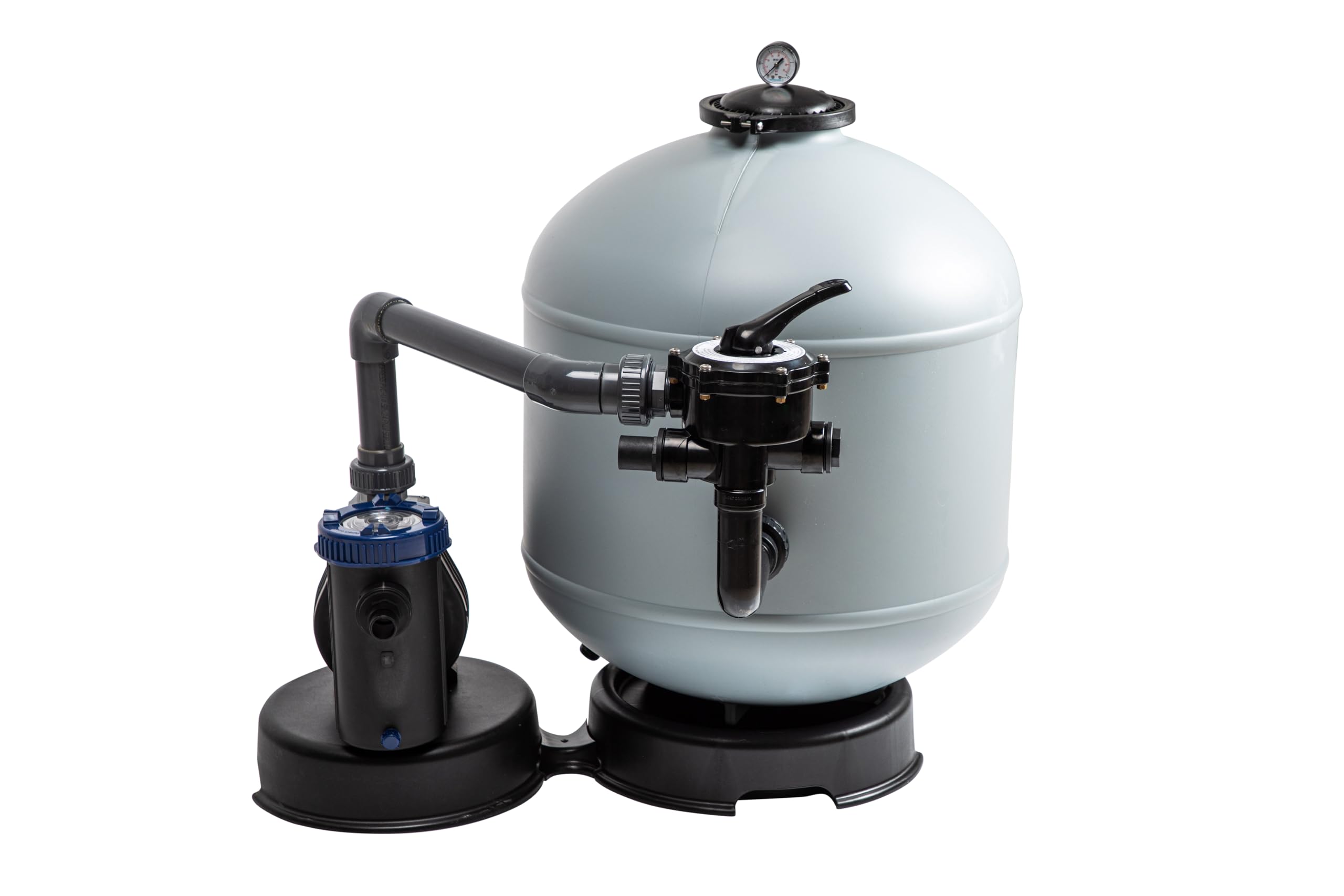 Steinbach Speed Clean Comfort Filtre à Sable Sable ou balles filtrantes. BIS 80.000 l Wasserinhalt Gris