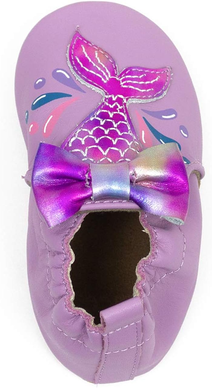  | Robeez Baby Girls Soft Soles Slip-Resistant Crib Shoes for Infant Toddlers, 0-24 Months | Sneakers