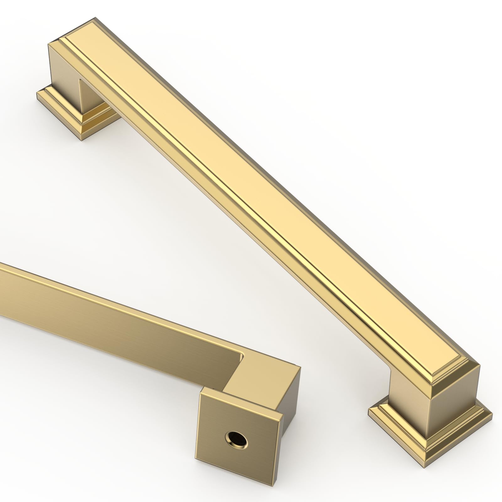 Satin Nickel Cabinet Handles - 10 Pack -32